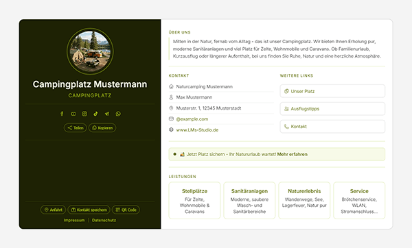 Muster 1011 - Campingplatz