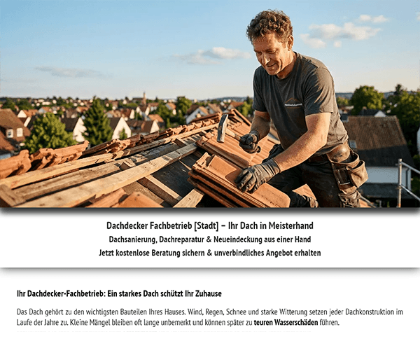 Muster 2002 - Dachdecker