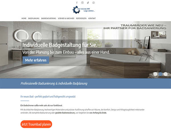 Muster 3006B - Badsanierung