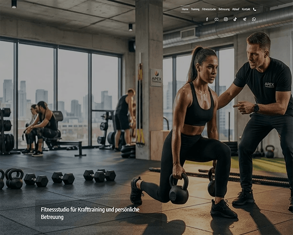 Muster 3010C - Fitnessstudio