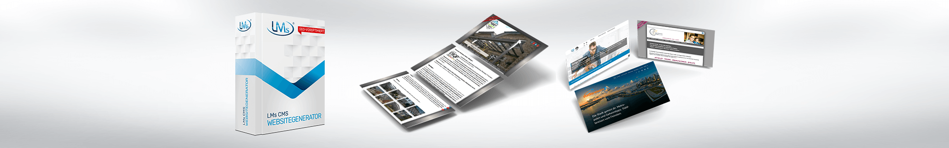 Landingpages, Versionsvergleich: Ben�tigen Sie ein Kontaktformular, Navigation, Slider etc. f�r Ihre Landingpage? LMs bietet f�r jeden Bereich die richtige Version.